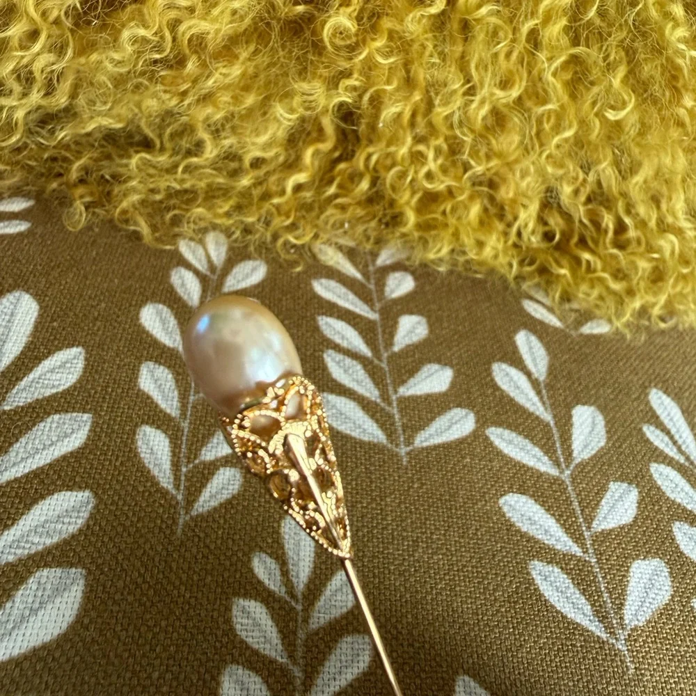 Vintage Pearl Stick Pin